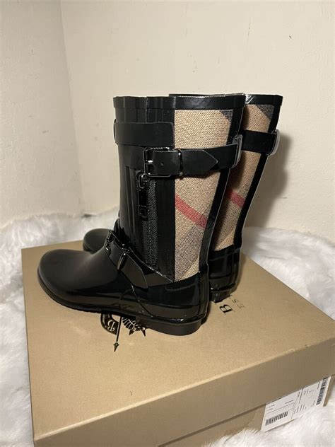 burberry normandale boots size us6|Perfect Fit: Burberry Normandale Boots In US Size 6.